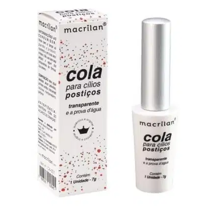 Imagem do produto Macrilan CA-001 Transparente - Cola para Cílios 7g