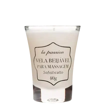 Imagem do produto Vela Para Massagem Corporal Relaxante Beijável Aroma Vanilla
