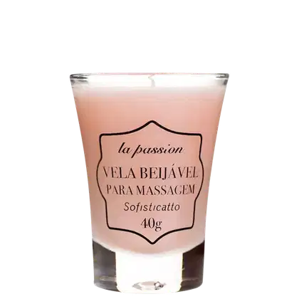 Imagem do produto Vela Para Massagem Corporal Relaxante Beijável Aroma Amarula