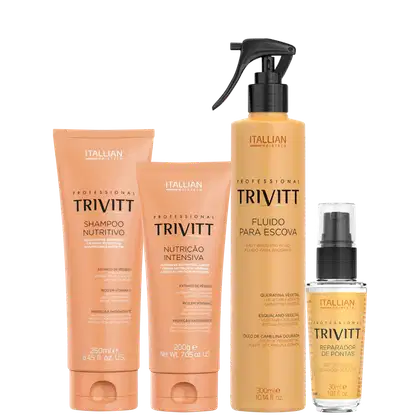 Imagem do produto Kit Itallian Hairtech Trivitt Quarteto Power Care (4 Produtos)