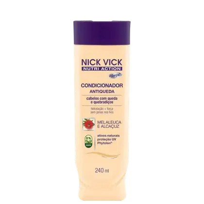 Imagem do produto Nick & Vick Nutri Action - Condicionador Antiqueda 240ml