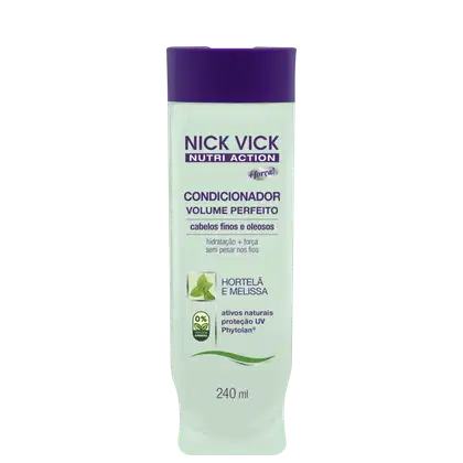 Imagem do produto Nick &amp; Vick Nutri Action Volume Perfeito - Condicionador 240ml