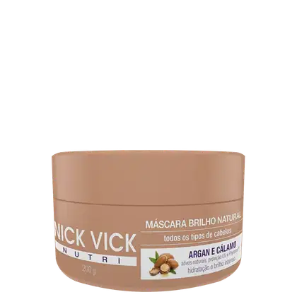Imagem do produto Nick & Vick Nutri Brilho Natural - Máscara Capilar 200g