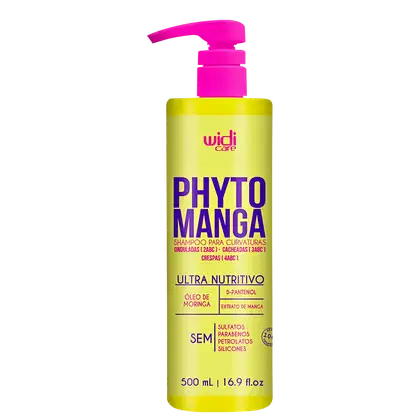 Shampoo para Curvaturas Widi Care Phyto Manga, 500ml.