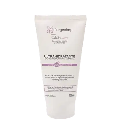 Imagem do produto Alergoshop Total Care Hipoalergênica Ultrahidratante - Loção Hidratante Corporal 150ml