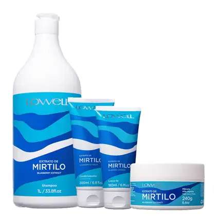 Imagem do produto Kit Lowell Extrato de Mirtilo Super Mix (4 Produtos)
