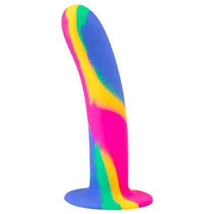 Imagem do produto A Sós Go Play Rainbow - Dildo com Ventosa