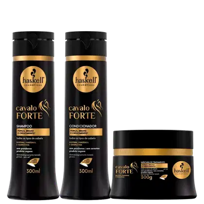 Imagem do produto Kit Haskell Cavalo Forte Trio Crescimento (3 Produtos)
