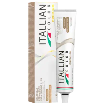 Imagem do produto Itallian Hairtech Color Premium Castanho Plus 4.00 - Coloração Permanente 60g