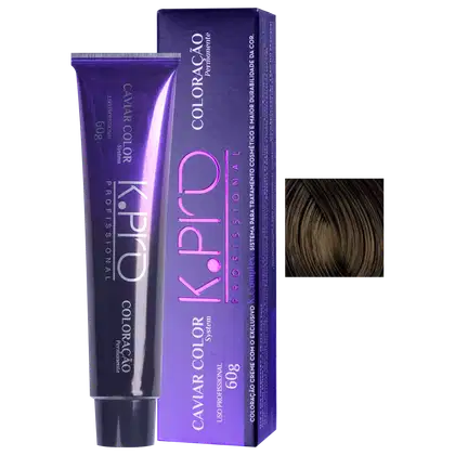 Imagem do produto K.Pro Caviar Color 5.0 Castanho Claro - Coloração 60g