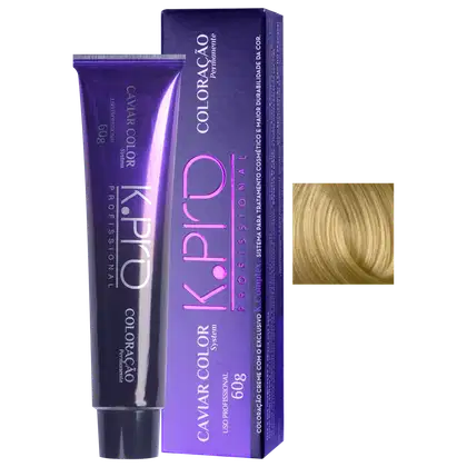 Imagem do produto K.Pro Caviar Color 10.0 Louro Muito Claríssimo - Coloração 60g