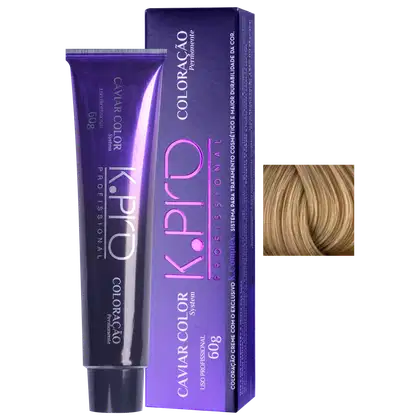 Imagem do produto K.Pro Caviar Color 9.3 Louro Médio Claro Dourado - Coloração 60g