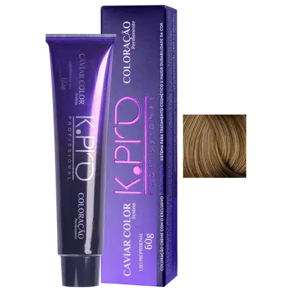 Imagem do produto K.Pro Caviar Color 9.7 Louro Médio Claro Marrom - Coloração 60g