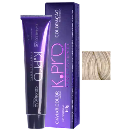 Imagem do produto K.Pro Caviar Color 10.38 Louro Claro Dourado Perolado - Coloração 60g