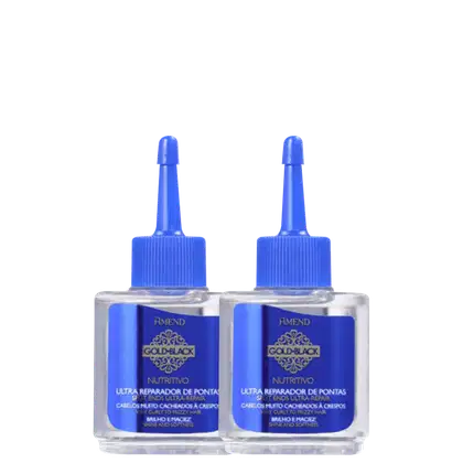 Imagem do produto Kit Amend Gold Black Nutritivo Reparador de Pontas (2 Unidades)