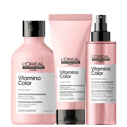 Imagem do produto Kit L'Oréal Professionnel Serie Expert Vitamino Color Home Care Trio (3 Produtos)
