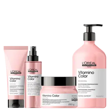 Imagem do produto Kit L'Oréal Professionnel Serie Expert Vitamino Color Plus (4 Produtos)
