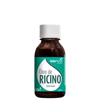 Imagem do produto  Óleo de Rícino 100% Puro Bella-Oil 30ml - BellaPhytus