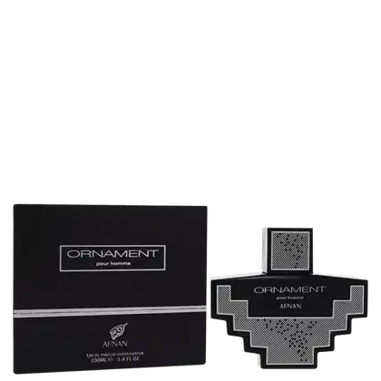 Perfume Ornament Pour Homme Afnan Eau de Parfum 100ml com a caixa ao lado