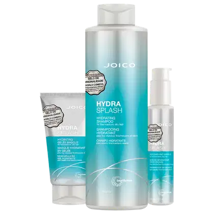 Imagem do produto Kit Joico Hydra Splash Shampoo Máscara 150 Leave-in (3 produtos)