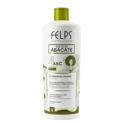 Imagem do produto Cachos Azeite De Abacate Ativador 4abc 500ml - Felps