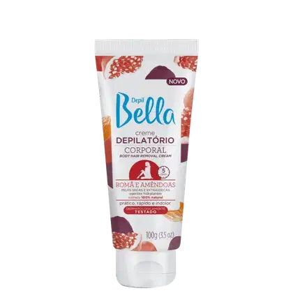 Imagem do produto Depil Bella Romã e Amêndoas - Creme Depilatório Corporal 100g