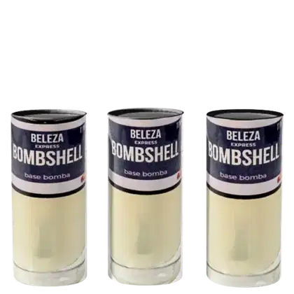 Imagem do produto kit com 3 bases fortalecedoras( base bomba) Bombshell