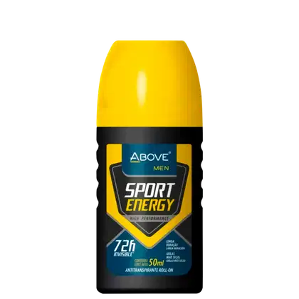 Imagem do produto Above Men Sport Energy 72h - Antitranspirante Roll-On 50ml