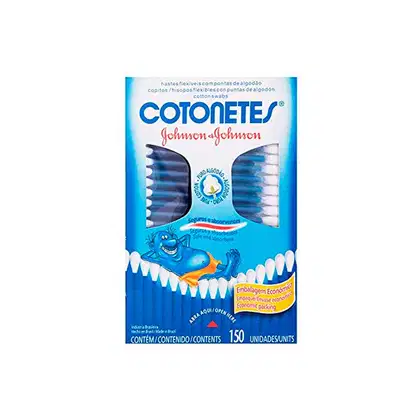 Imagem do produto Johnson's Cotonetes - Hastes Flexíveis (150 Unidades)