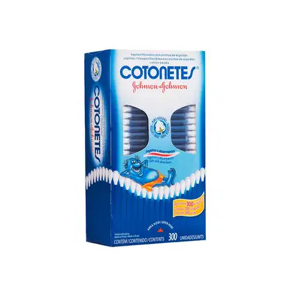 Imagem do produto Johnson's Cotonetes - Hastes Flexíveis (300 Unidades)