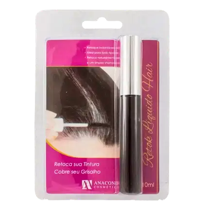 Imagem do produto Anaconda Retok Hair Color Líquido Castanho Médio - Coloração Temporária 10ml