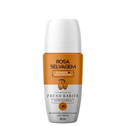 Desodorante Roll-On Antitranspirante de Fresh Karité da Rosa Selvagem.