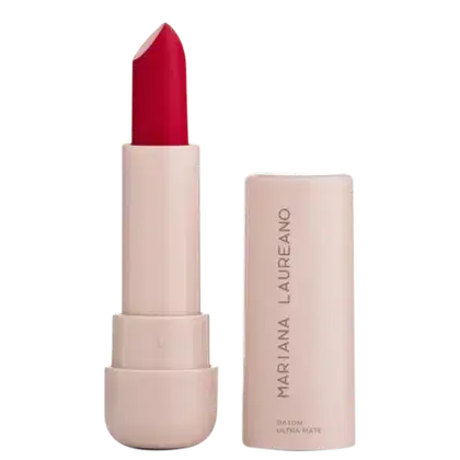 Batom Ultra Matte Mariana Laureano 3,6g na cor Flame