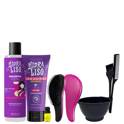 Imagem do produto Progressiva Alisante Para Cabelo Hidraliso 200ml + Shampoo
