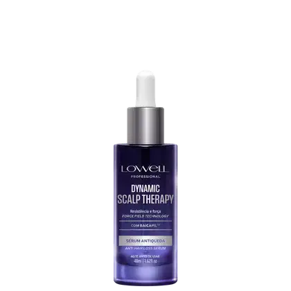 Sérum antiqueda Dynamic Scalp Therapy, da marca Lowell.