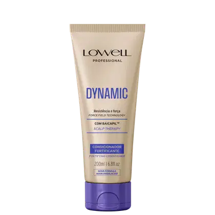 Condicionador Dynamic Scalp Therapy, da marca Lowell.