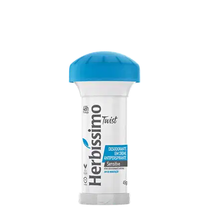 Imagem do produto Herbíssimo Twist Sensitive - Creme Desodorante Antiperspirante 45g