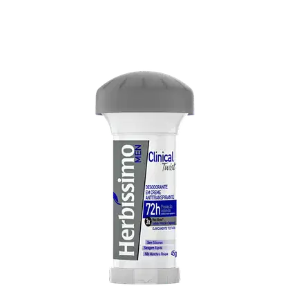 Imagem do produto Herbíssimo Men Clinical Twist - Creme Desodorante Antitranspirante 45g