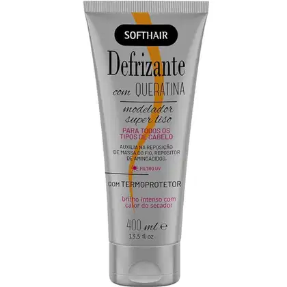 Imagem do produto Soft Hair Com Queratina - Mousse Defrizante 400ml