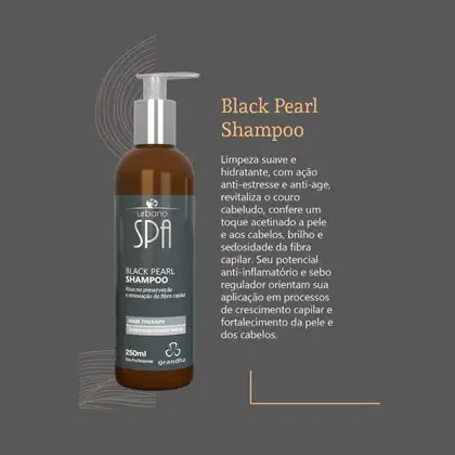 Imagem do produto Grandha Urbano Spa Black Hair Therapy - Shampoo 250ml