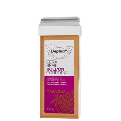 Imagem do produto Depilsam Maracujá Refil - Cera Depilatória Roll-On 100g