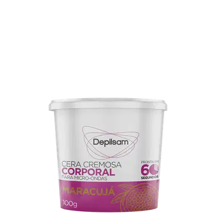 Imagem do produto Depilsam Maracujá - Cera Depilatória para Micro-Ondas 100g
