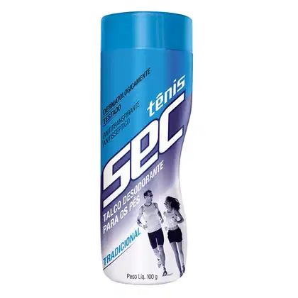 Imagem do produto Tênis Sec Tradicional - Talco para Pés 100g