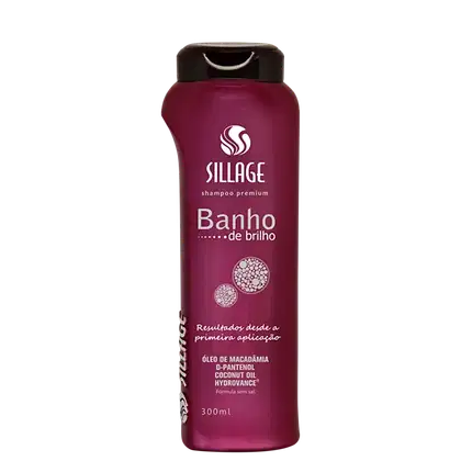 Imagem do produto Sillage Premium Banho de Brilho - Shampoo 300ml