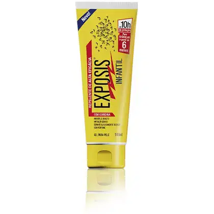 Repelente em Gel Exposis Infantil com 100ml