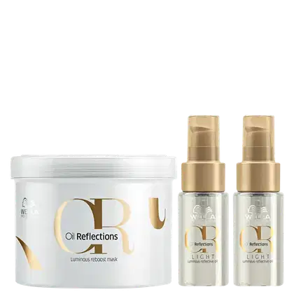 Imagem do produto Kit Wella Professionals Plus Light Reflections Mask Oil (3 Produtos)