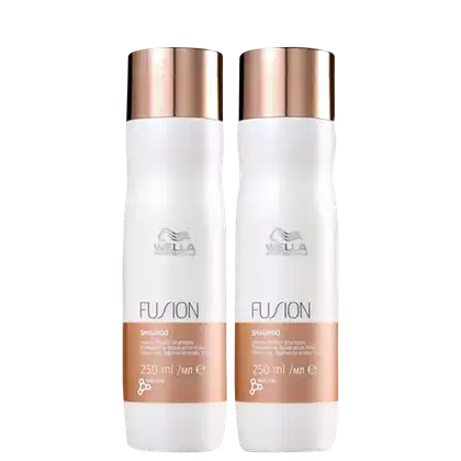 Kit Wella Professionals Fusion Double Shampoo, 2 unidades.
