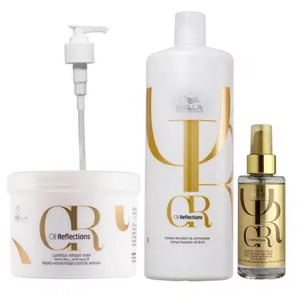 Imagem do produto Kit Wella Professionals Oil Reflections Luminous Tratamento (3 Produtos)