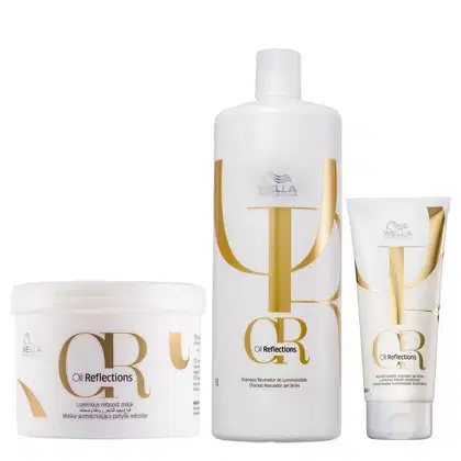 Imagem do produto Kit Wella Professionals Oil Reflections Luminous Trio Super Treatment (3 Produtos)