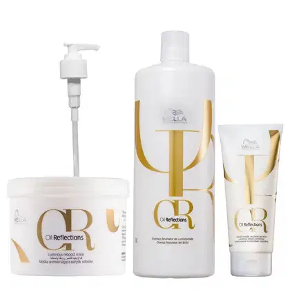 Imagem do produto Kit Wella Professionals Oil Reflections Luminous Trio Super (3 Produtos)